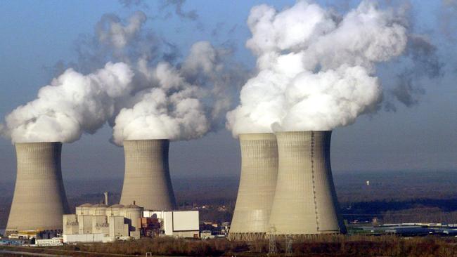 The nuclear power station in Dampierre-en-Burly in France. Picture: AFP