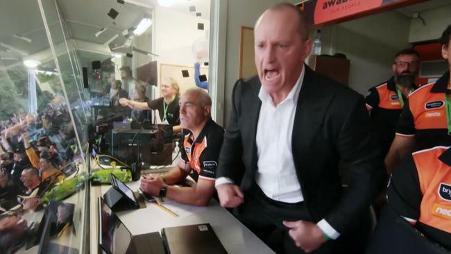 Wests Tigers coach Michael Maguire.