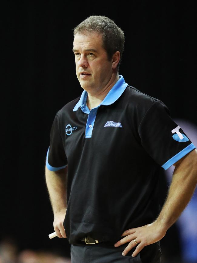 Hobart Chargers coach Anthony Stewart. Picture: NIKKI DAVIS-JONES