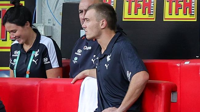 One-week hammy? Blues coach provides Cripps update