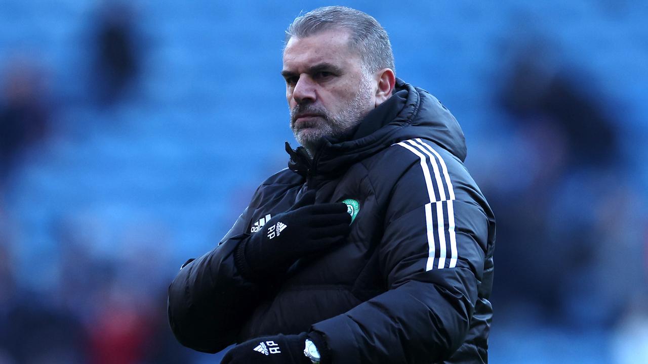 Ange Postecoglou led Celtic to a 2-2 draw against Rangers. (Photo by Ian MacNicol/Getty Images)