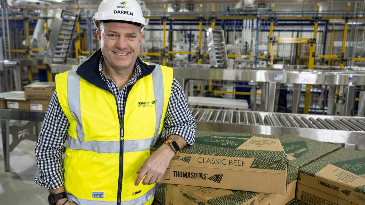 Old scholar and Thomas Foods International group managing director Darren Thomas has partnered with Westminster to develop the impressive new learning facility. Picture: Tom Roschi Photography
