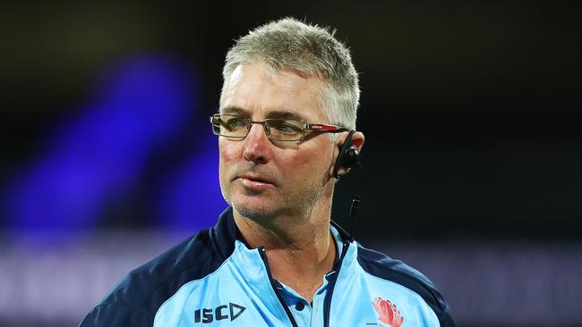 NSW Waratahs head coach Darren Coleman. Police allege Coleman’s brother Grant fatally coward-punched former pro surfer Chris Davidson. Picture: Mark Metcalfe/Getty Images