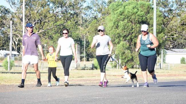 Roma's last Parkrun of 2018. Picture: Jorja McDonnell