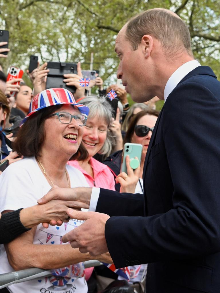 Prince William thanked royal fans for their support. Picture: Toby Melville – WPA Pool/Getty Images