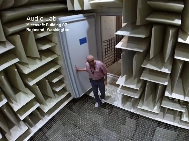 The quietest place on Earth is located at Microsoft’s headquarters. Picture: Microsoft