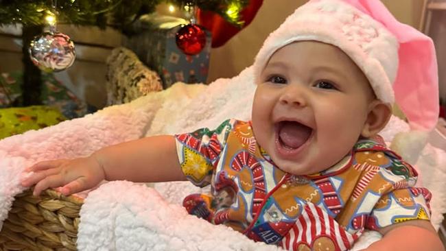 Khylah Suey has tied for third place in the top five cutest Toowoomba babies of 2024. Picture: Supplied