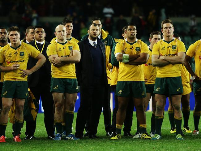 Even the Wallabies’ win percentage has dipped dramatically. Picture: Brett Costello