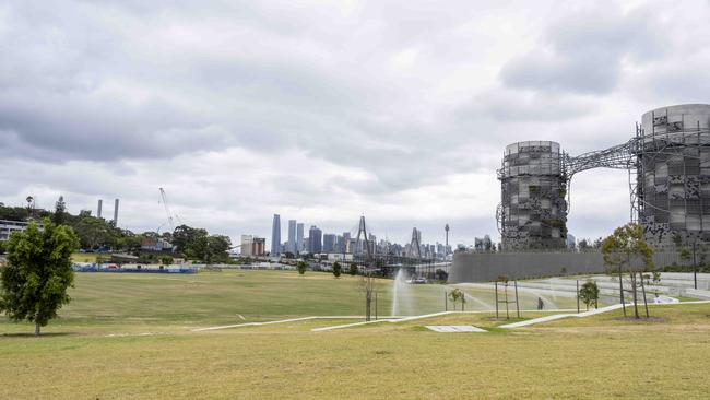 The parklands were opened to the public more than one year ago.