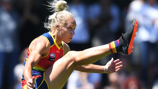 Phillips booted 14 goals from 11 games in 2021. Picture: Mark Brake/Getty Images