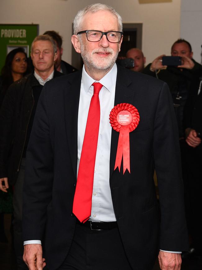 Jeremy Corbyn has overseen the worst Labour Party defeat since the 1930s. Picture: Leon Neal