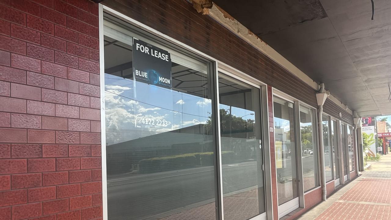 An empty shop in Maryborough.