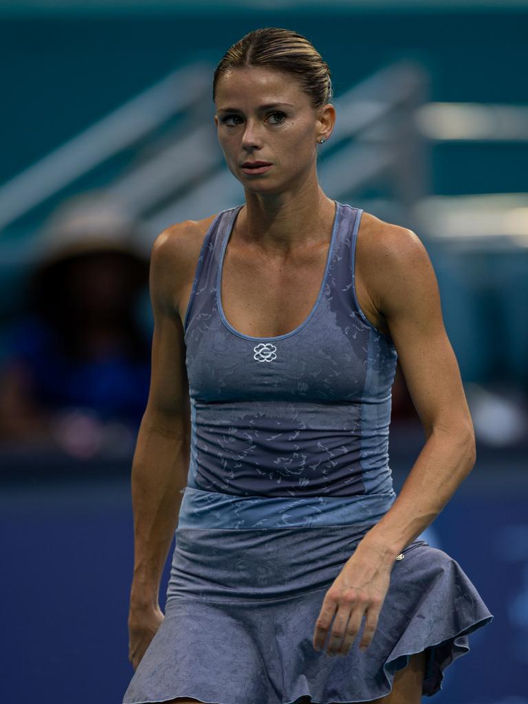 She last played at the Miami Open. (Photo by Brennan Asplen/Getty Images)