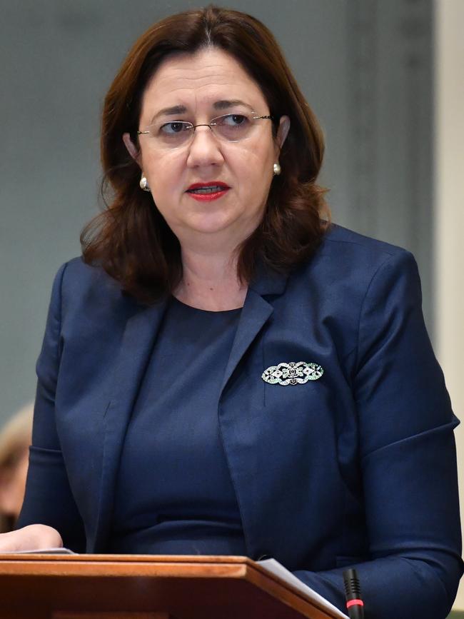 Queensland Premier Annastacia Palaszczuk. Picture: AAP