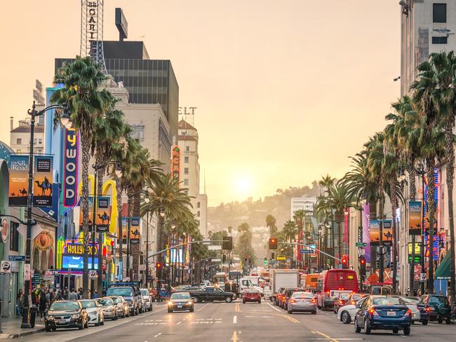 Los Angeles is a big draw for Aussie tourists but it’s unclear when we’ll be able to go back. Picture: iStock