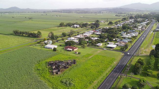 The house is located at the northern end of Mirriwinni on the Bruce Highway. Picture: Brendan Radke