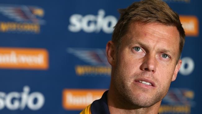 West Coast could demand a transfer fee to release assistant coach Sam Mitchell. Picture: Getty Images