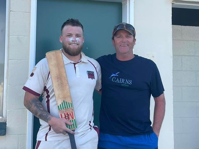 Caboolture cricketer Jayden Coffin.