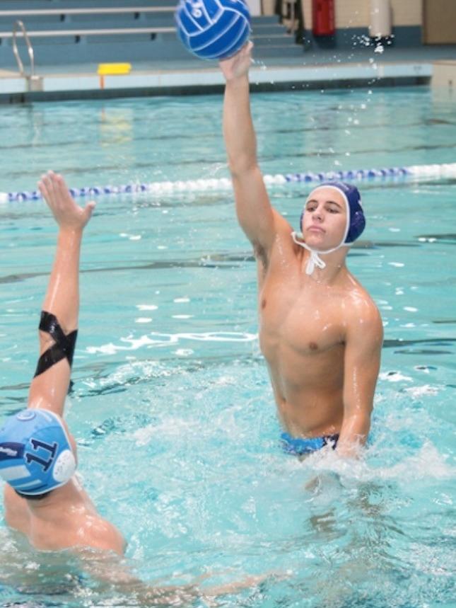 Nikita Strbac got into water polo after spotting people playing it when he was on a famaily holiday in Montenegro aged eight. Picture: supplied.