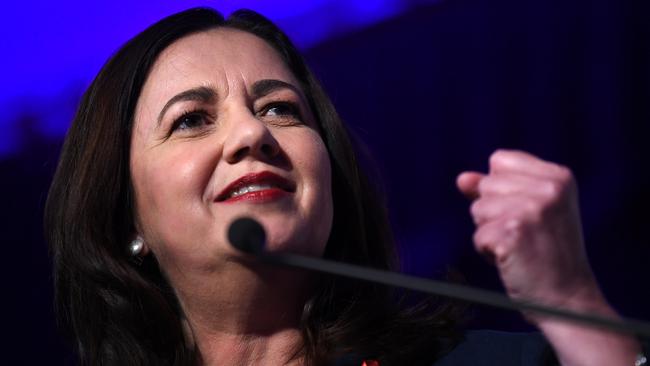 Ms Palaszczuk handling of the pandemic was key to her being re-elected. Picture: NCA NewsWire / Dan Peled