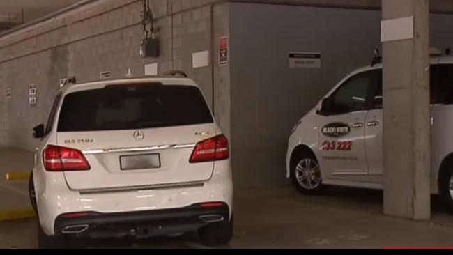 Four children arrested over alleged stolen car at Pacific Fair. Picture: 7NEWS Gold Coast