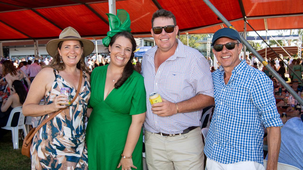 Thousands of people descended at the 2024 Darwin Cup Carnival, Fannie Bay. Picture: Pema Tamang Pakhrin