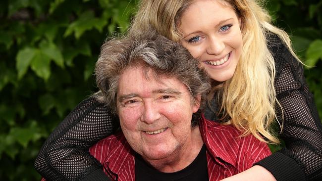 Jim Keays, former frontman of rock legends the Masters Apprentices, pictured last year wi