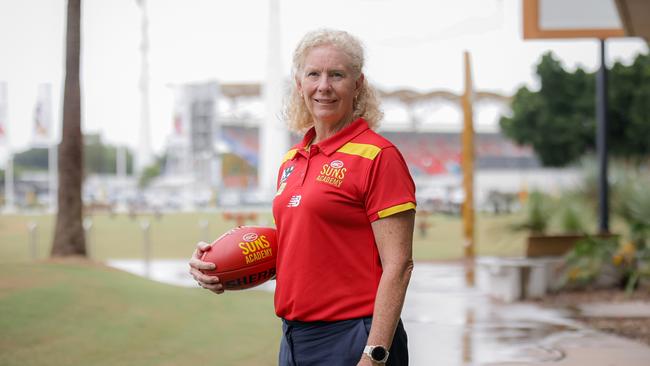 Gold Coast Suns Academy Manager Kath Newman. Picture: Somha Sleeth