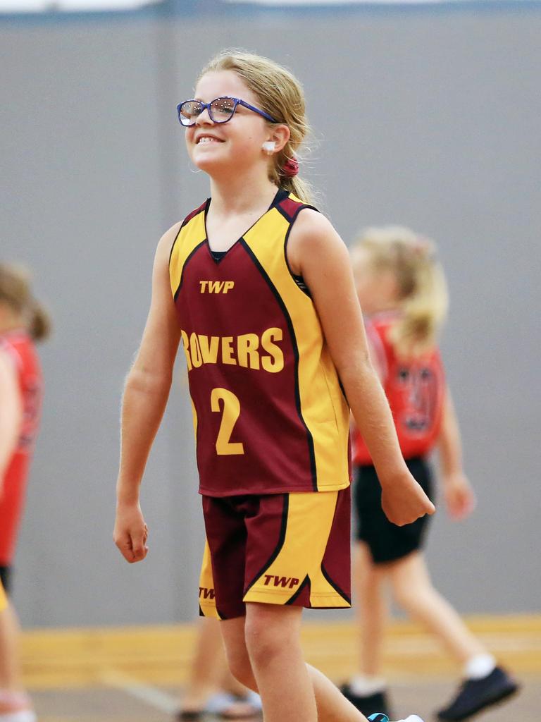 Rovers v YMCA. Under 10s junior basketball at Geelong Arena courts on Saturday morning. Picture: Alan Barber