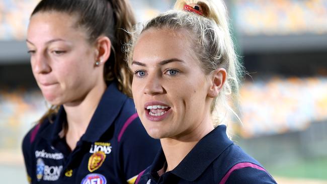 Orla O'Dwyer is hoping the historic double feature at the Gabba is well supported.