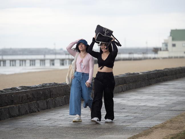 A weak front will move through Victoria and Tasmania on Sunday, bringing rain and a temperature drop. Picture: Newswire / Nicki Connolly