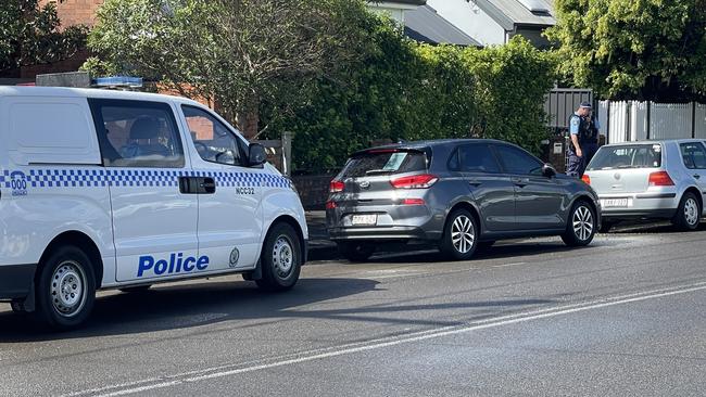 The man was stabbed near Broadmeadow train station on April 14, 2023. Picture: Dan Proudman