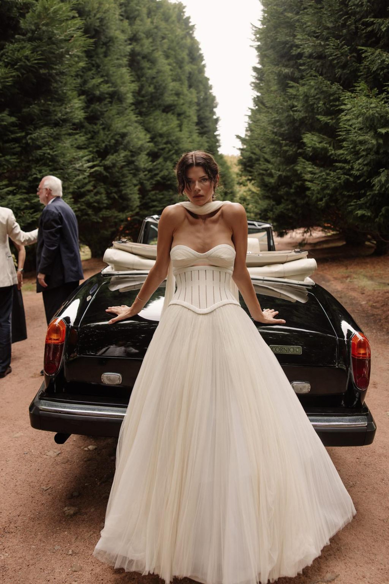 Kate Simple Satin Wedding Gown