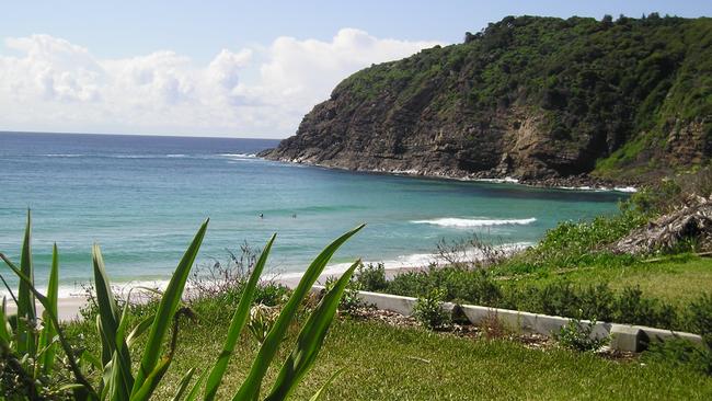 The view from Azure beachfront villas at Boomerang Beach Credit: Debra Solomon