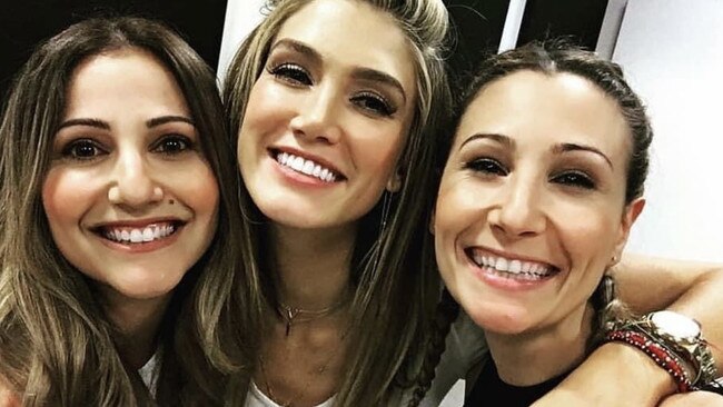 Sister2Sister's Sharon and Christine Muscat with Delta Goodrem. Pic: Instagram