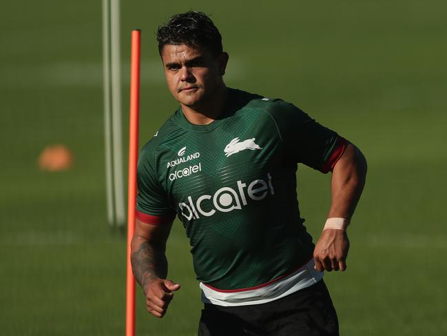 South Sydney’s Latrell Mitchell is yet to convince at fullback