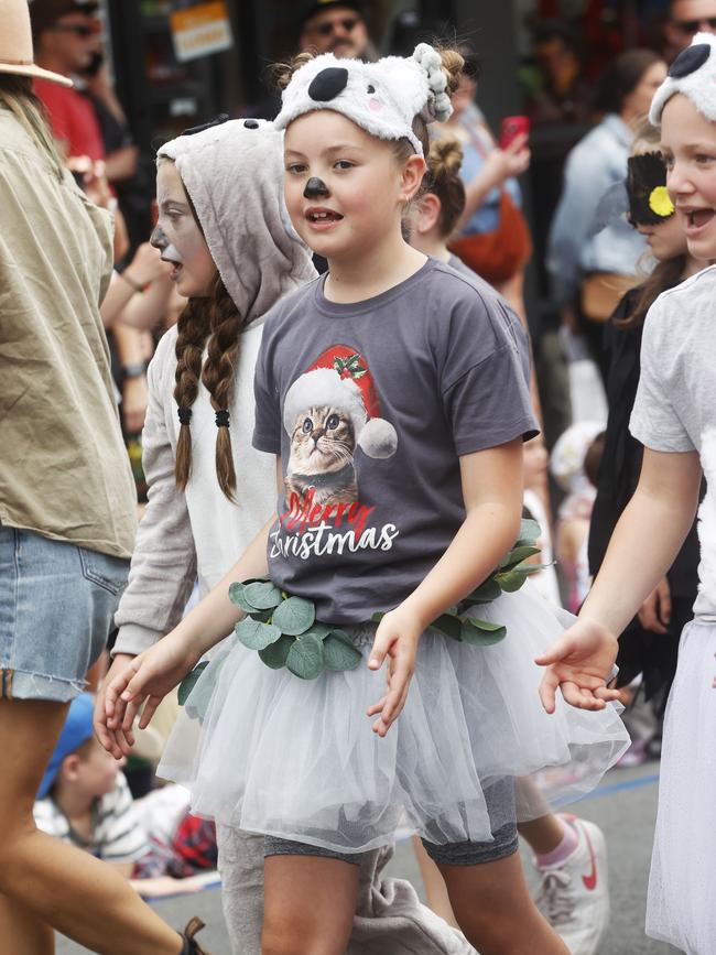 Lauderdale Primary School float. Hobart Christmas Pageant 2024. Picture: Nikki Davis-Jones
