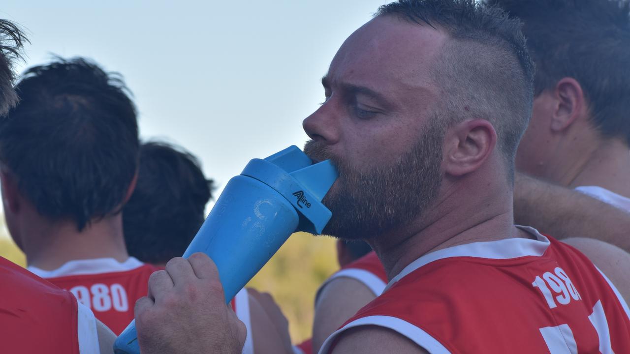 Faces of the AFL Capricornia senior grand final day at Stenlake Park, Rockhampton, on August 31, 2024.