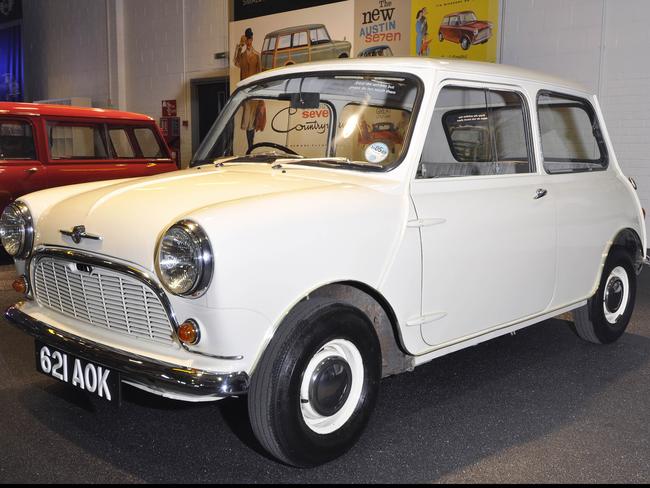 The first Morris Mini Minor was unveiled in 1959.