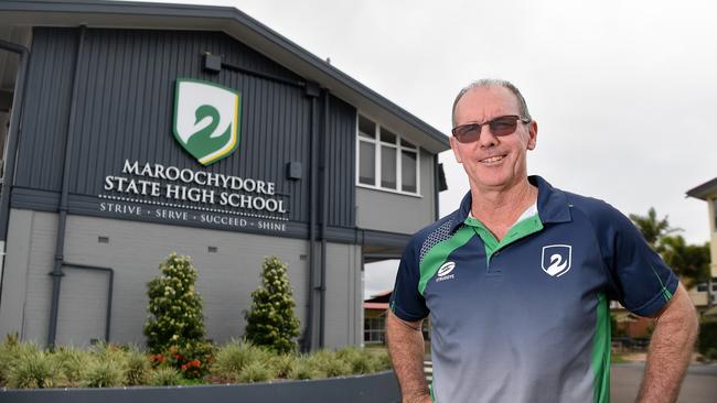 Teacher Murray Stanton is retiring from Maroochydore State High School after 28 years of teaching. Picture: Patrick Woods