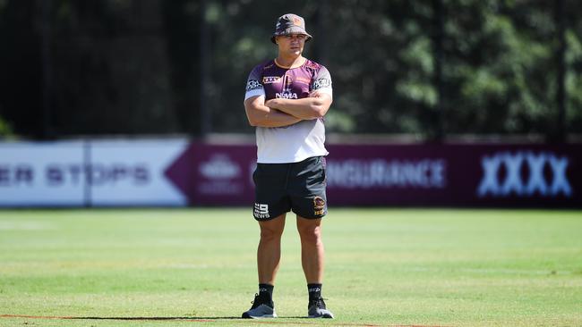 Seibold wants his Broncos playing at a gallop. Image: AAP Image/Dan Peled.