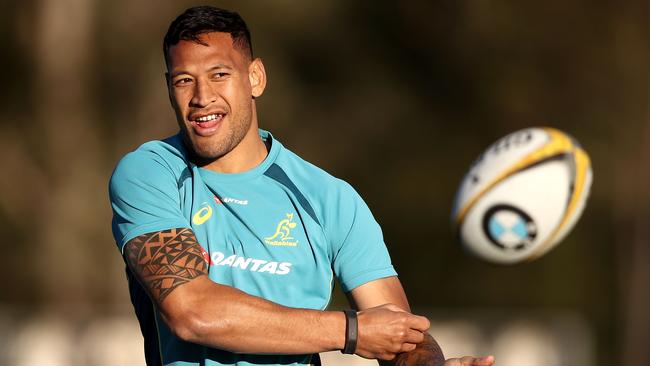 Israel Folau has had his contract torn up.