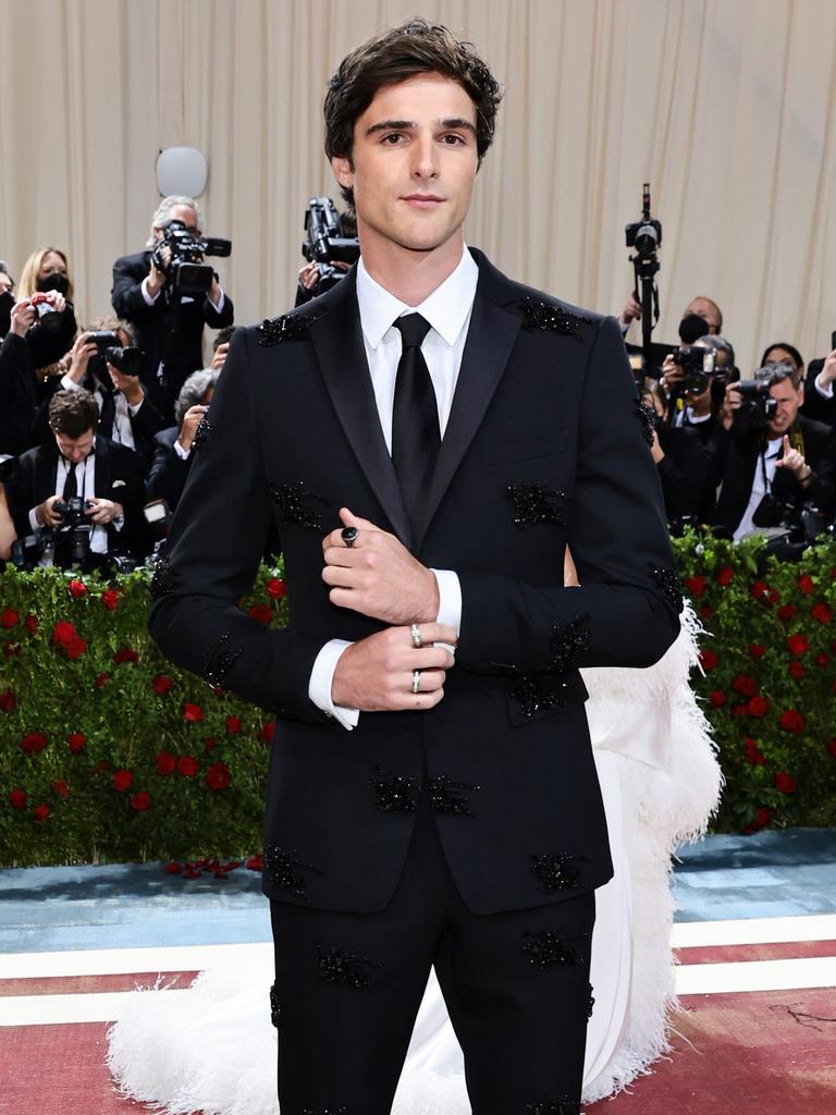 Jacob Elordi is known for a more clean shaven look. Picture: Jamie McCarthy/Getty Images/AFP