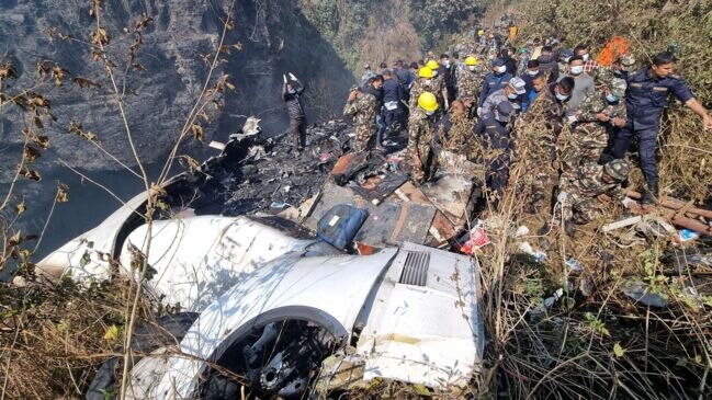 Plane Crashes in Nepal With 72 People On Board, Killing at Least 29