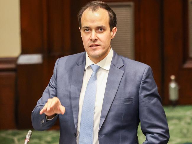 NEWS ADVVincent Tarzia's first question time as Opposition LeaderImage/Russell Millard Photography