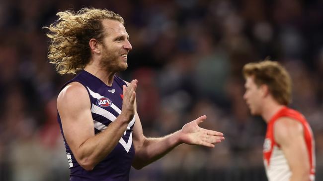 David Mundy’s 19th AFL season will be his last. Picture: Paul Kane/Getty Images