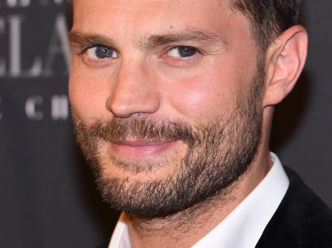 PARIS, FRANCE - FEBRUARY 06:  Jamie Dornan attends "Fifty Shades Freed - 50 Nuances Plus Claires" Premiere at Salle Pleyel on February 6, 2018 in Paris, France.  (Photo by Pascal Le Segretain/Getty Images)