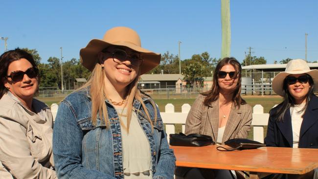 POP UP POLO BUNDABERG 2021: Jessica Lutz, Tanielle Maher, Stacey Johnson and Maria Cantoni at the polo.