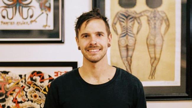 Luke Schubert has been named SA's best tattoo artist. Pic: Supplied