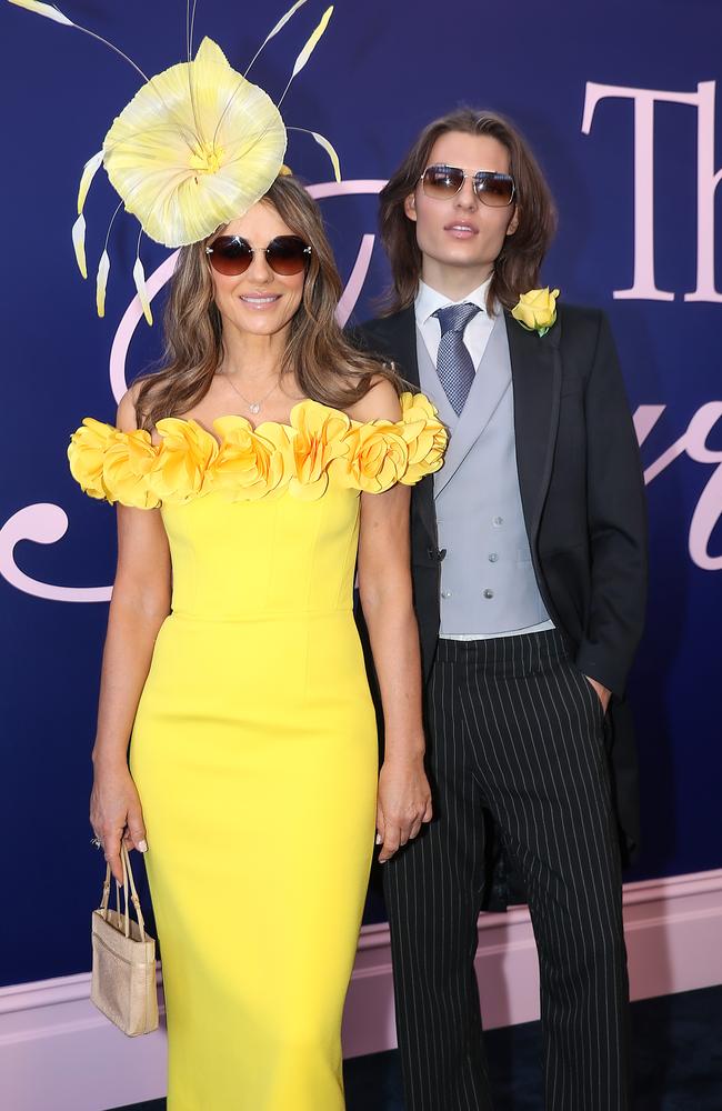 At Melbourne Cup on Tuesday fans said they looked like ‘twins’. Picture: NewsWire/Ian Currie